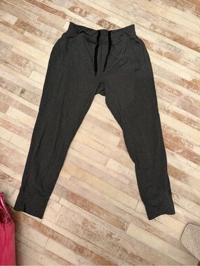 lululemon athletica Charcoal Drawstring Jogger Pants
